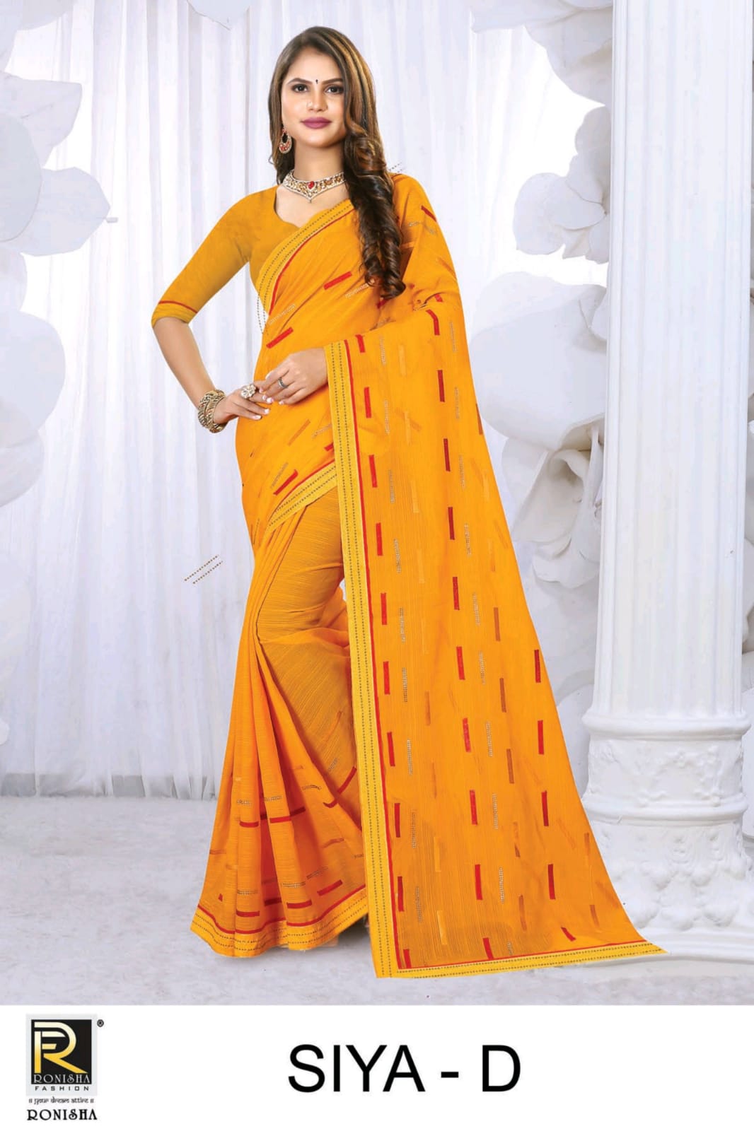 Ronisha Siya Regular Wear Art Silk Wholesale Saree Collection 